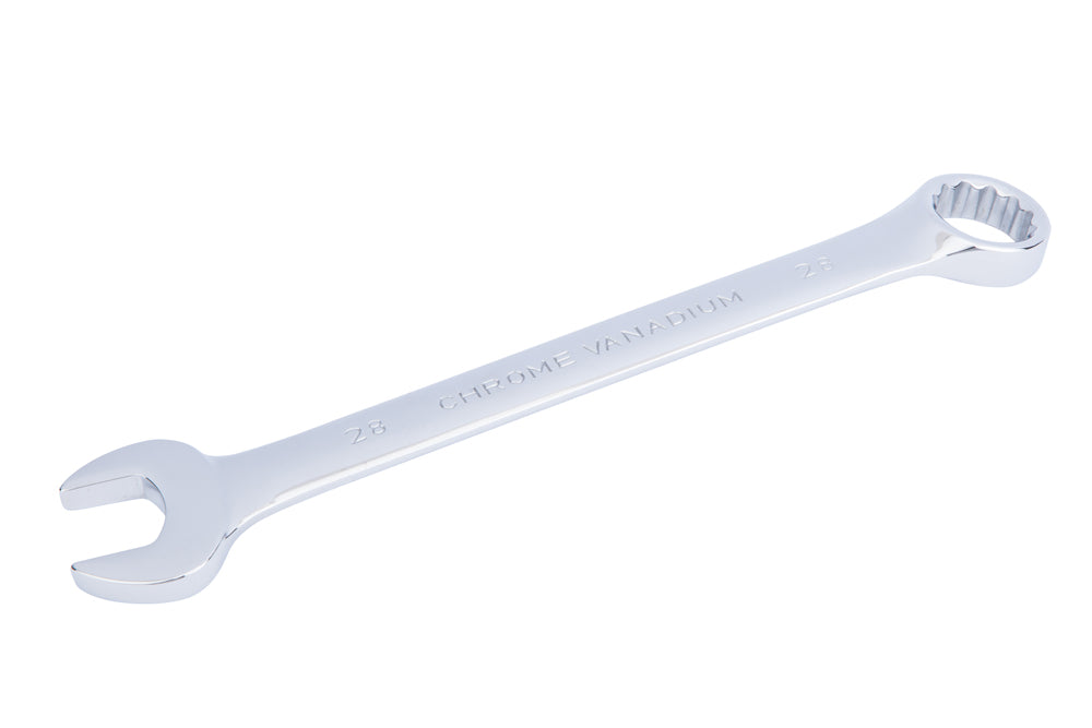 Blue Spot Tools 28mm Fully Polished Chrome Vanadium Spanner