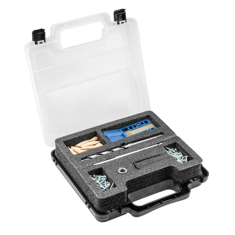 GRAPHITE Undercover jig set for wood, 76 pcs — 55H250