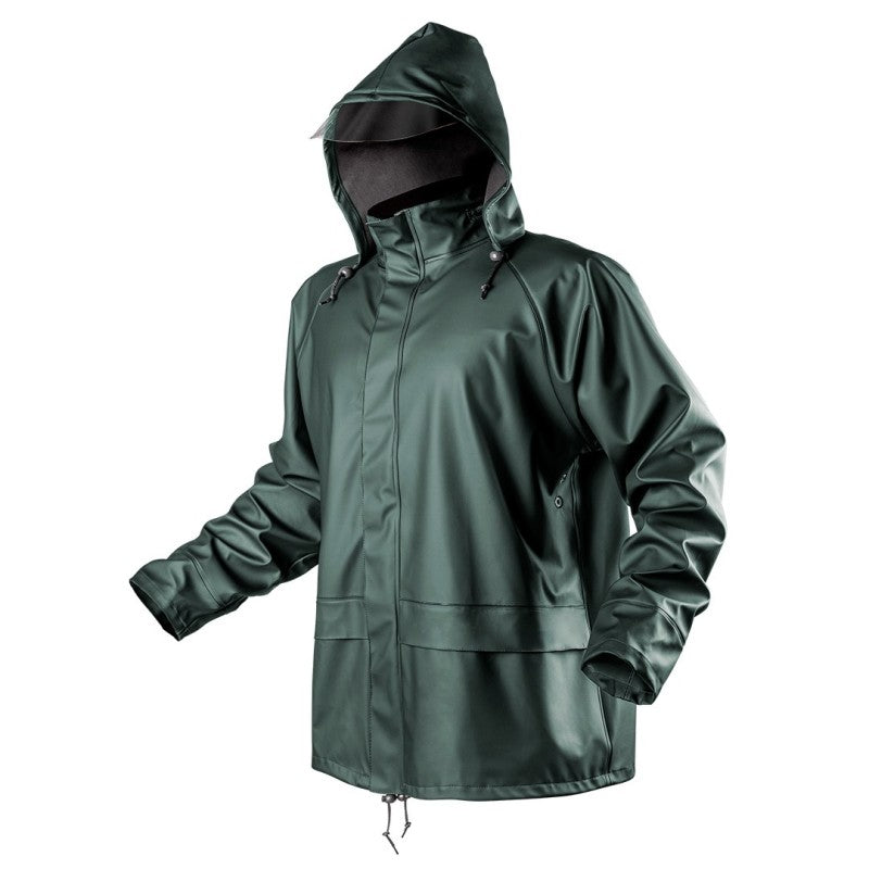 NEO TOOLS PU / PVC rain coat, size XXXL — 81-810-XXXL