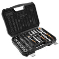 NEO TOOLS Set of socket spanners 1/2", 1/4", 73 pieces, CrV — 10-054
