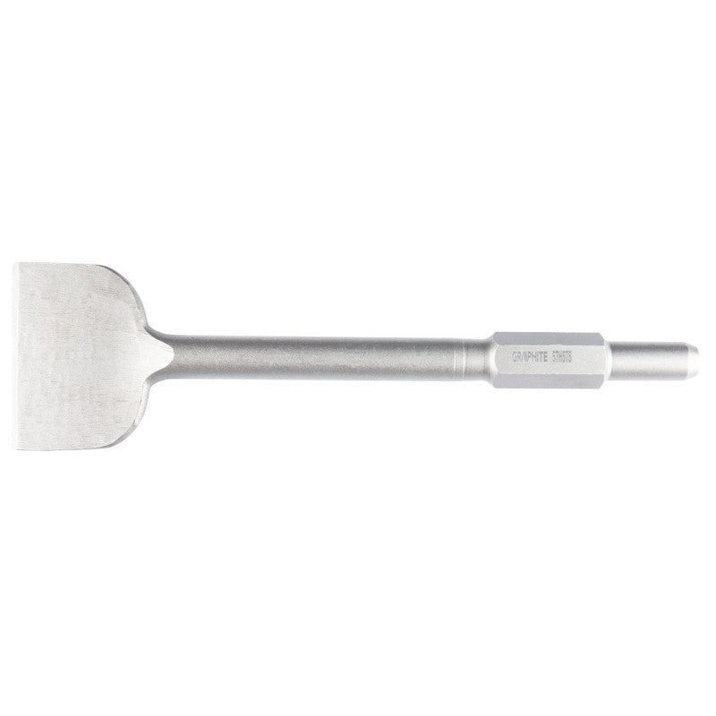 GRAPHITE Chiesel HEX flat 115 x 400 mm — 57H575