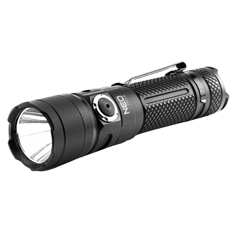 NEO TOOLS Flashlight rechargeable USB C 1500 lm SST40 LED — 99-075