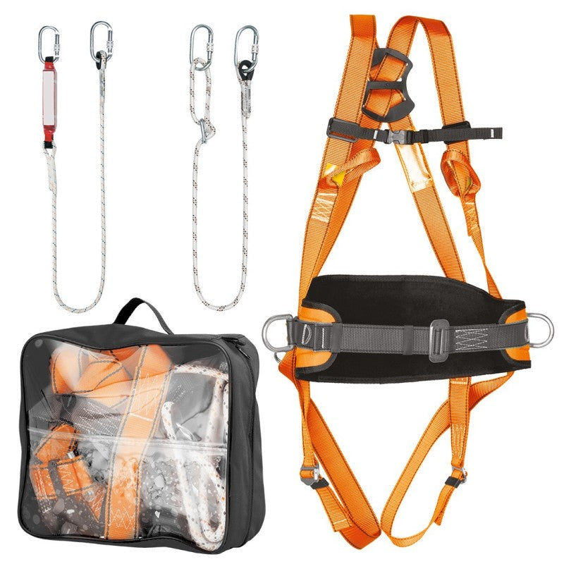 NEO TOOLS Belay set with waist belt and shock absorber — 97-102