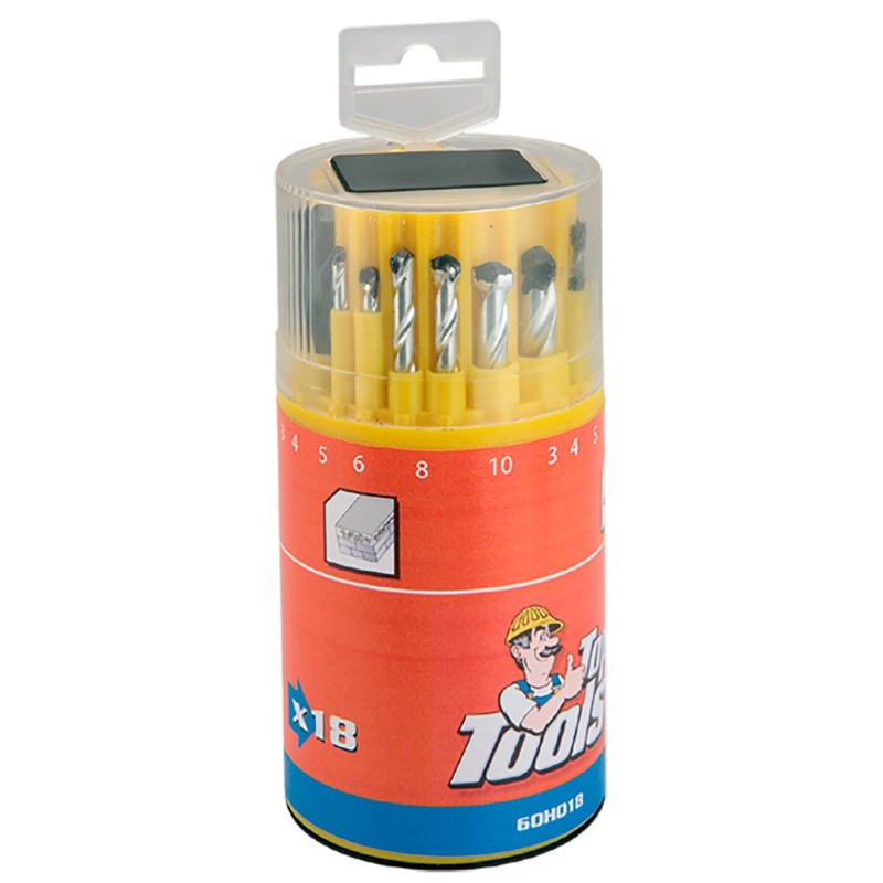 Top Tools Combination drill set 18pcs. — 60H018