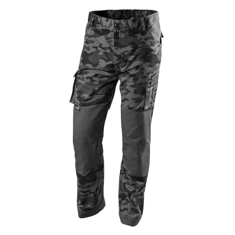 NEO TOOLS Work trousers Camo URBAN, size M — 81-232-M