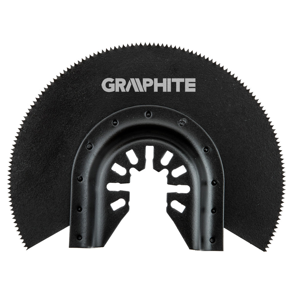 GRAPHITE HCS half-circle blade for wood, 87 mm, 200 teeth — 56H062