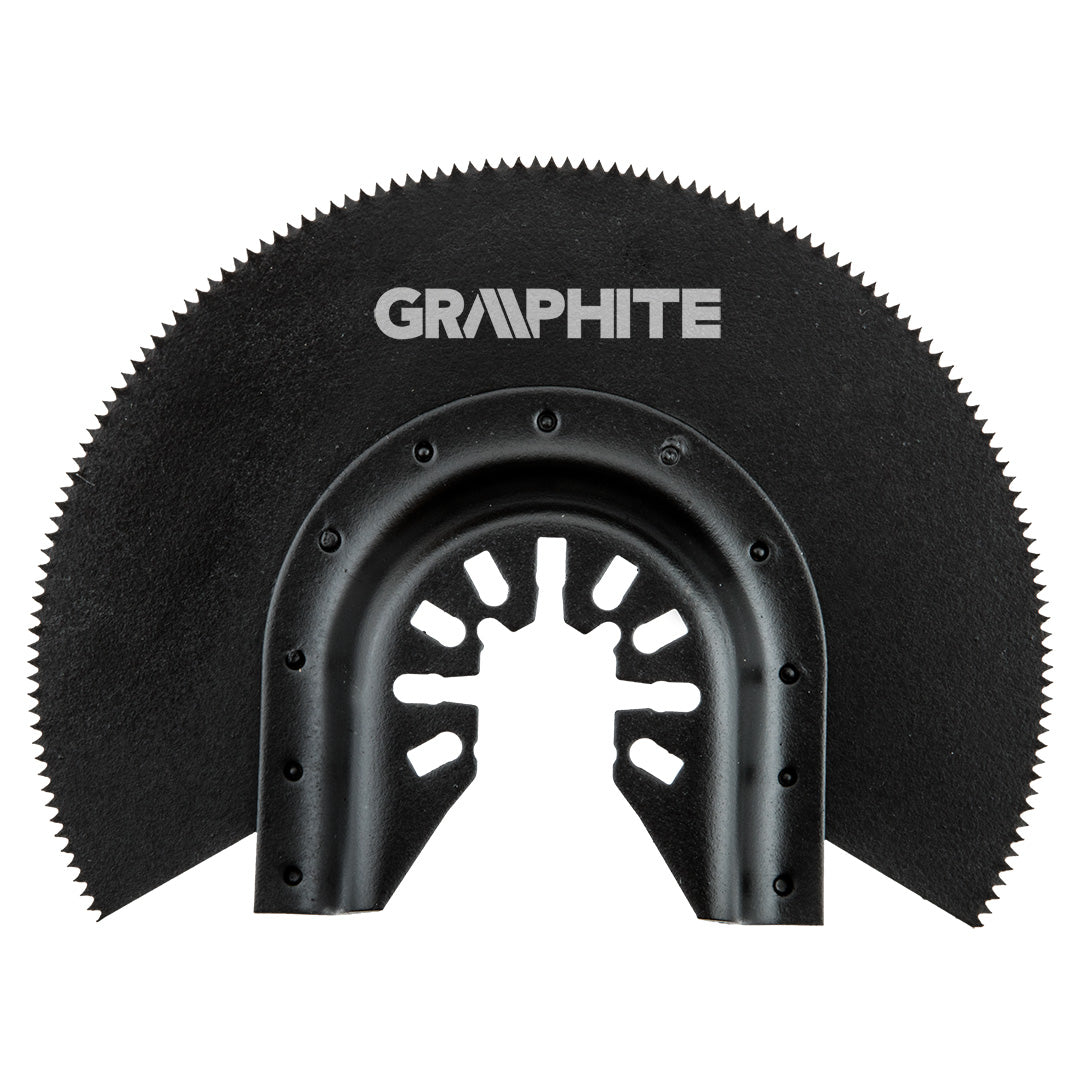 GRAPHITE HCS half-circle blade for wood, 87 mm, 200 teeth — 56H062