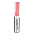 GRAPHITE Router bit, straight, HM, 12 x 25 mm, shank 12 mm — 56H204
