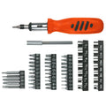 Top Tools Screwdriver bits with holder, set 52 pcs — 39D357