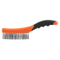 NEO TOOLS Wire brush, stainless wire, 4x16 rows — 39-050