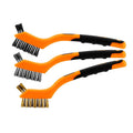 NEO TOOLS Wire brushes set of 3 pcs, 3x7 rows — 39-100