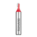 GRAPHITE Router bit, U-grooving, HM, 3.97 x 6 mm, shank 8 mm — 56H211