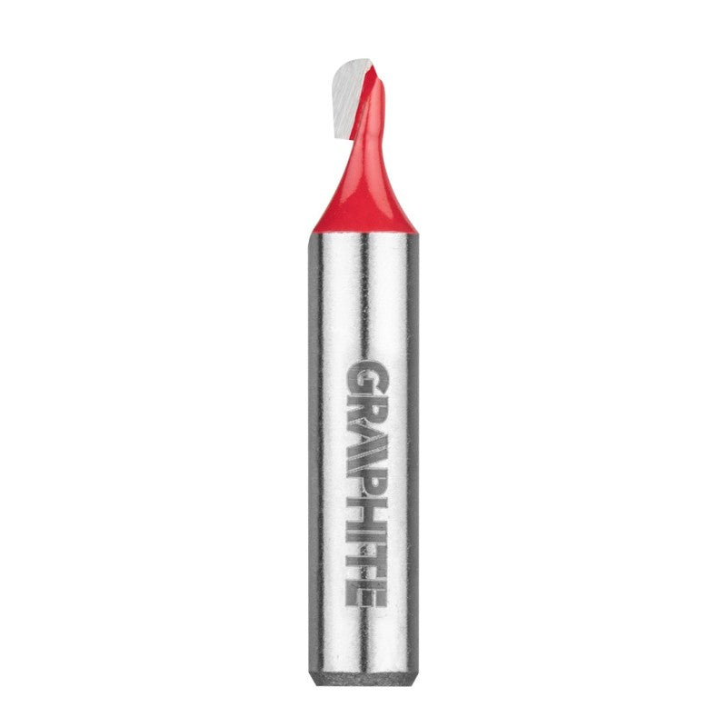 GRAPHITE Router bit, U-grooving, HM, 3.97 x 6 mm, shank 8 mm — 56H211
