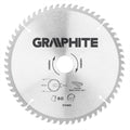 GRAPHITE Disc for circular saw, carbide 216 x 30 mm, 60 teeth — 57H681