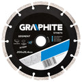 GRAPHITE Diamond disc 200x25,4mm segmented — 57H870