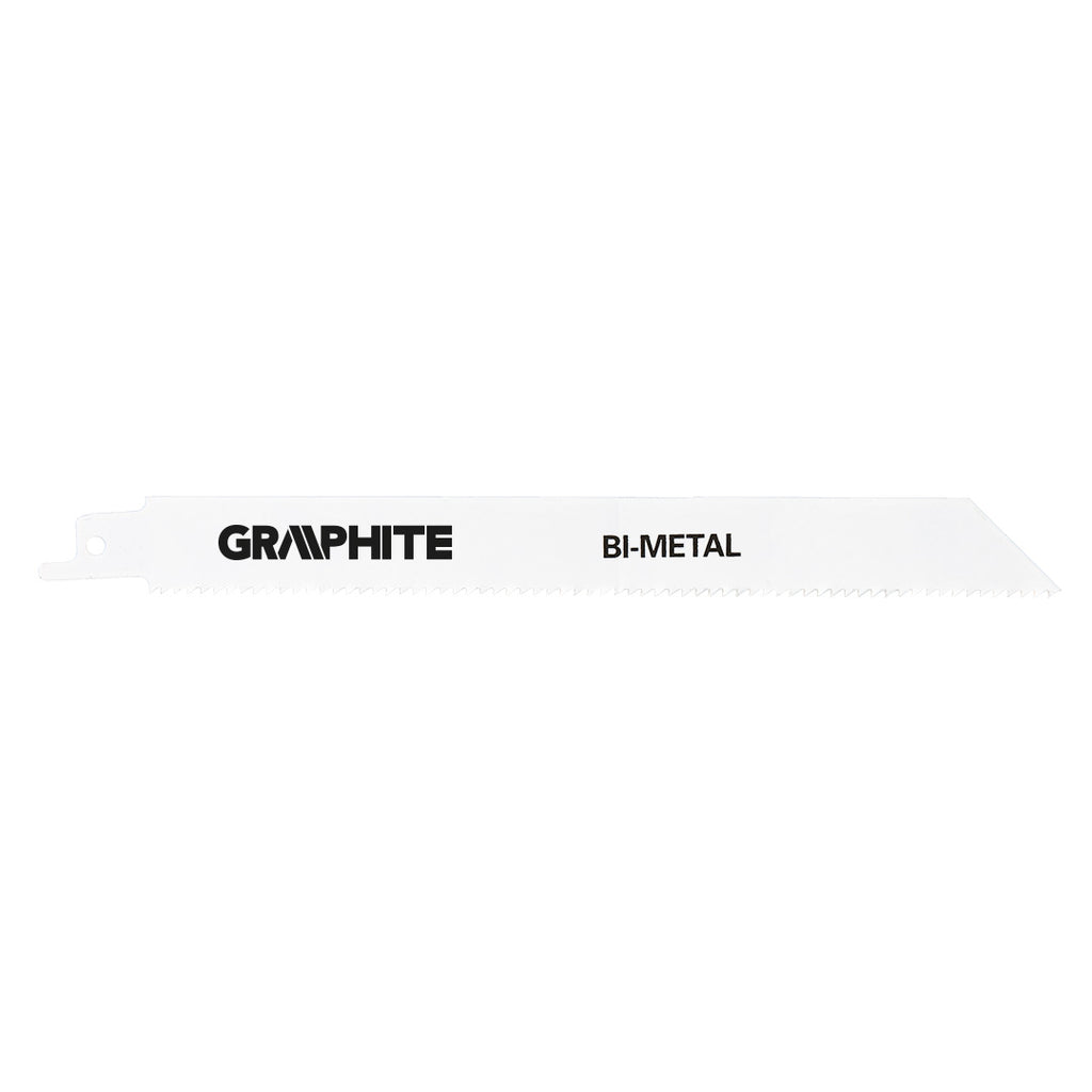 GRAPHITE Sabre saw blade BIM 225 x 20 x 0.9, 18 TPI, 2 pcs set — 57H953