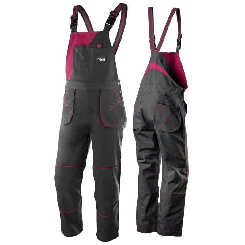 NEO TOOLS Women's work dungarees, size S — 80-240-S