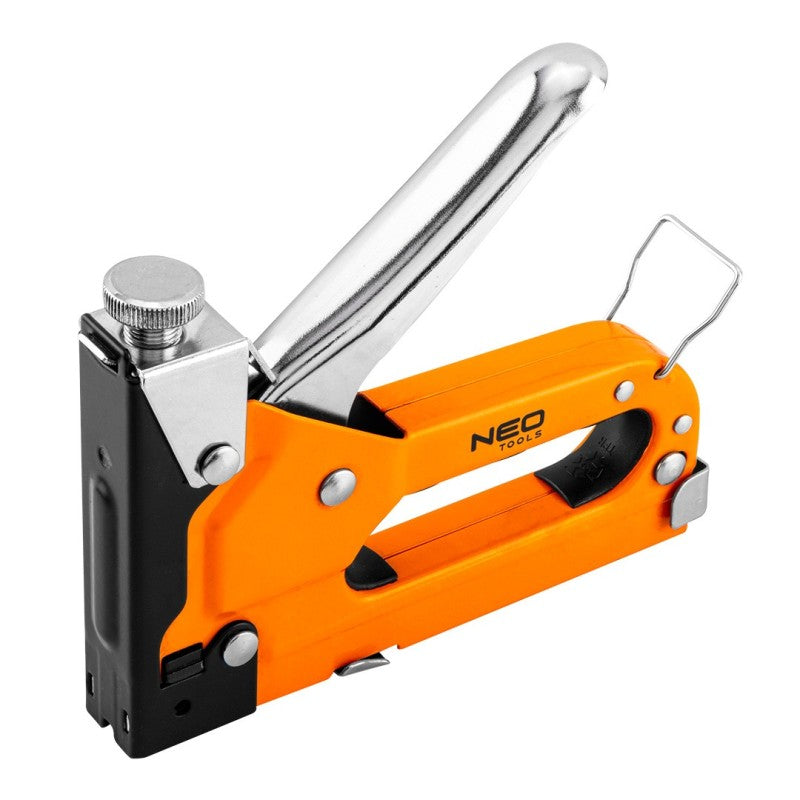 NEO TOOLS Multifunctional 3in1 stapler, 4-14mm, steel, G, L, E staples — 16-031