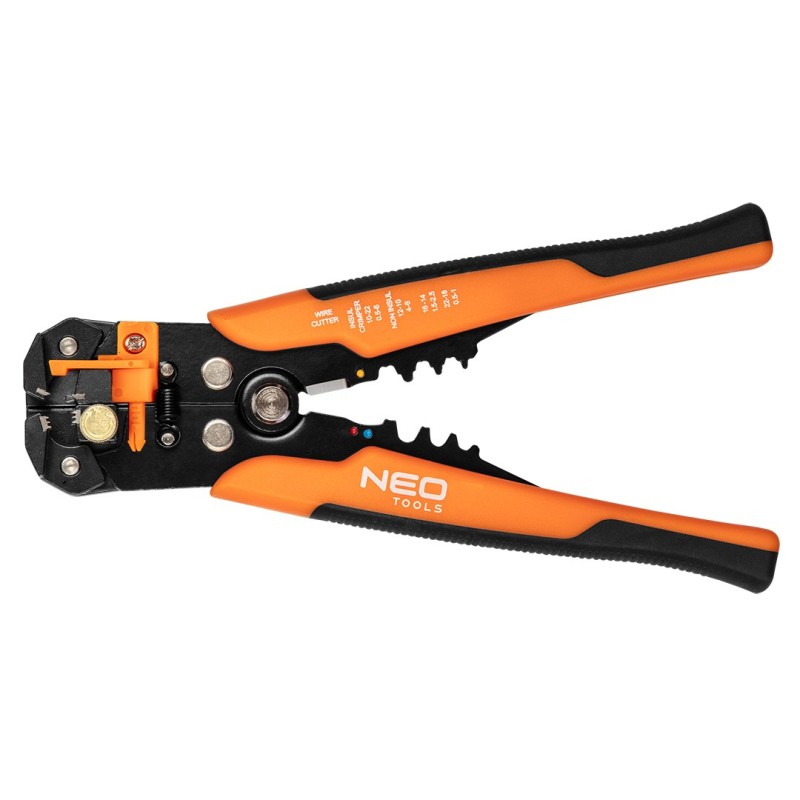 NEO TOOLS Automatic wire stripper 200 mm, front — 01-540