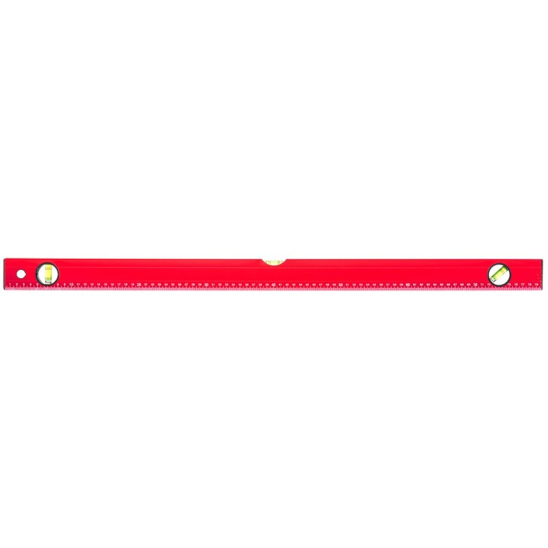 Top Tools Aluminium spirit level, type 400, 80 cm, 3 vials — 29C403