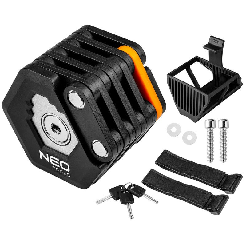 NEO TOOLS Folding bike lock — 91-006