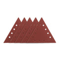GRAPHITE Sanding paper, velcro K180, triangular with 12 holes, 5 pcs for sander 59G264 — 54H034
