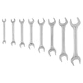 Top Tools Flat double sided wrenches 6-22 mm, set 8 pcs — 35D256