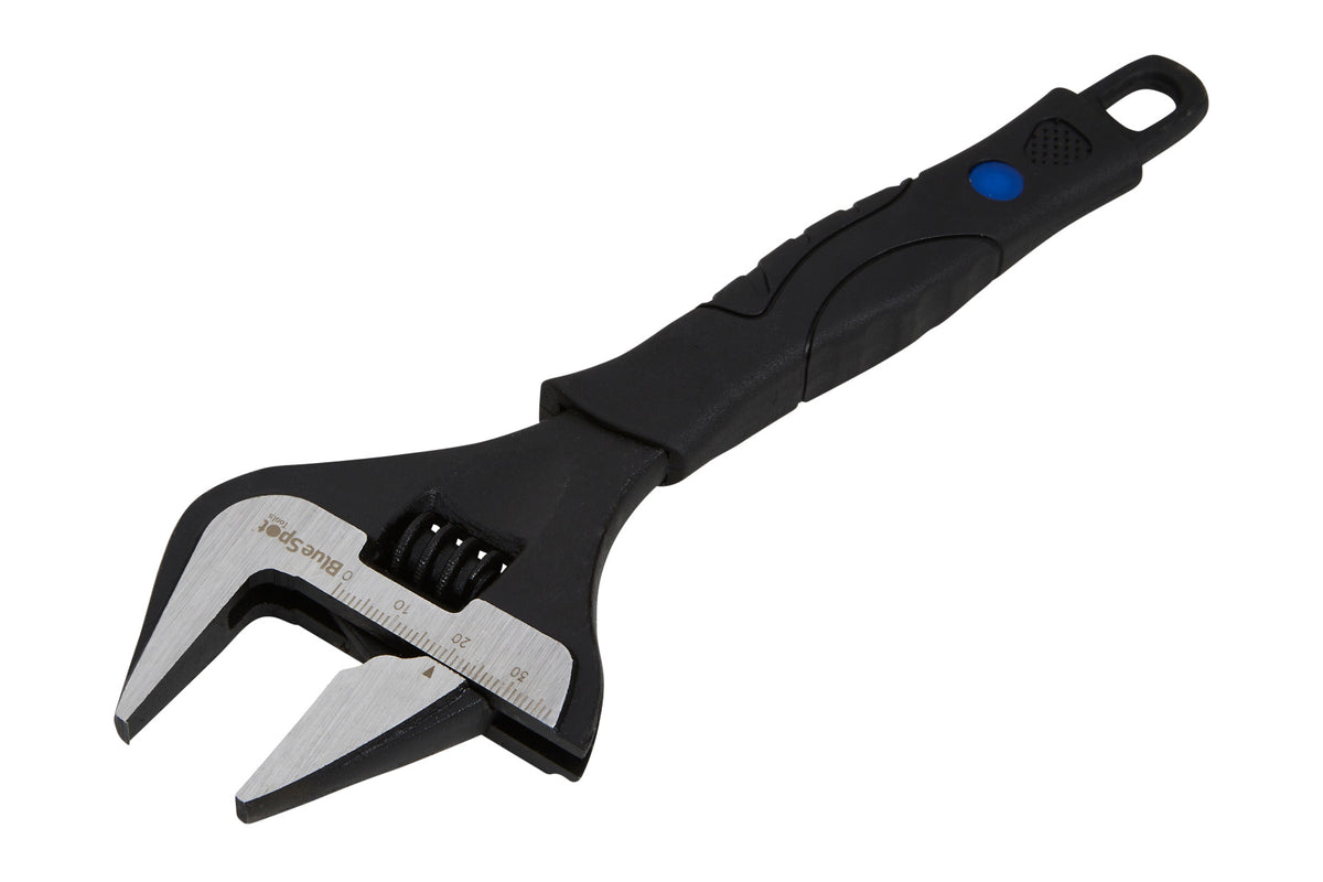 Blue Spot Tools 8" Wide Jaw Adjustable Wrench