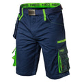 NEO TOOLS Short pants PREMIUM, 62% cotton, 35% poliester, 3% elastane, size XXXL — 81-276-XXXL