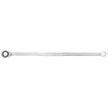 NEO TOOLS Double ring spanner, with ratchet, long, 10 mm — 09-361