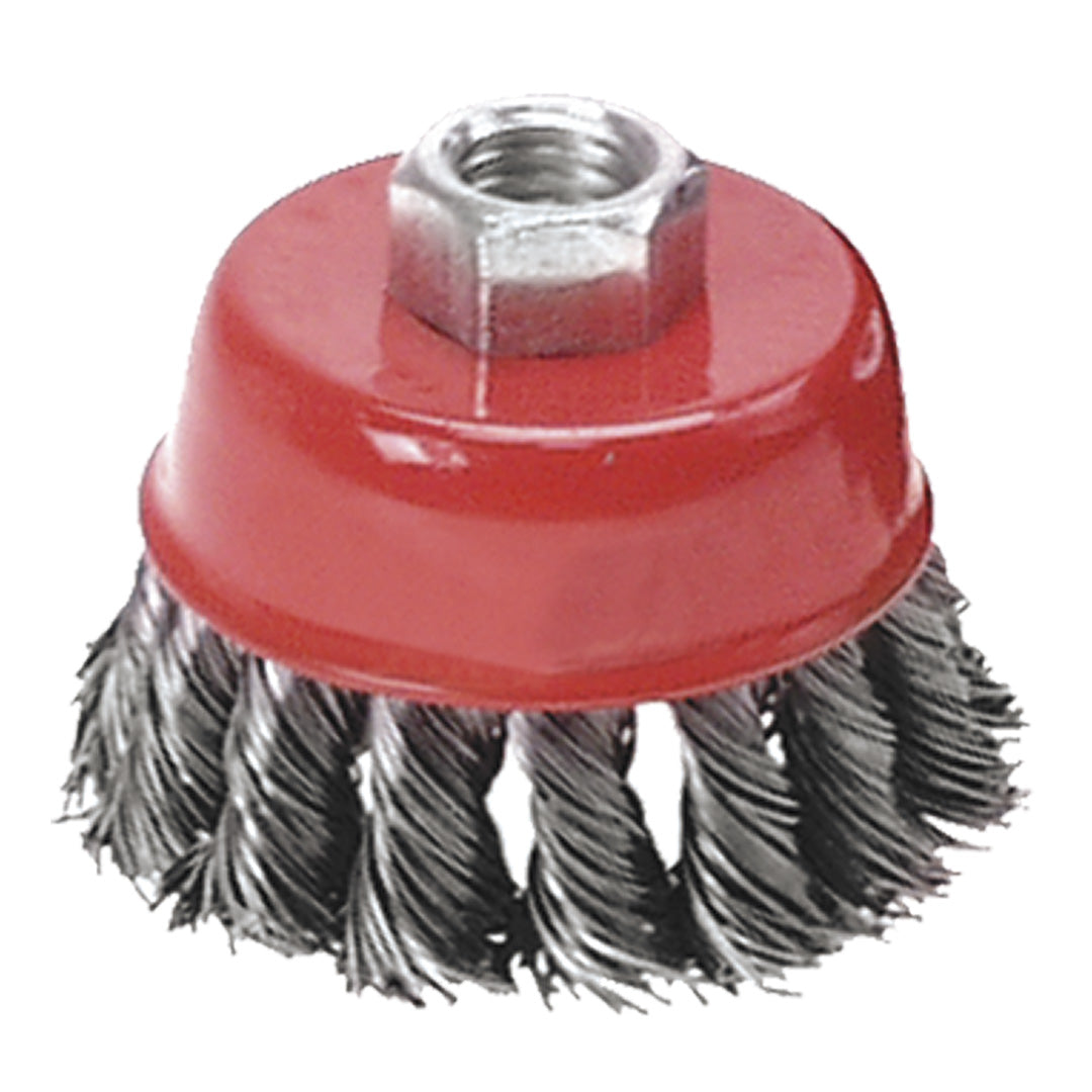 VERTO Cup wire brush 100 mm x M14 — 62H131