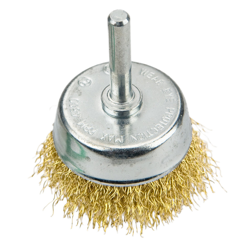 VERTO Cup wire brush with shank 50 mm — 62H330