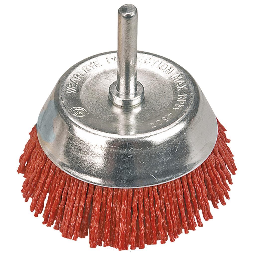 VERTO 2-1/2" cup brush with shaft Abrasive — 62H708