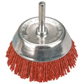 VERTO 2-1/2" cup brush with shaft Abrasive — 62H708