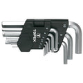 TOPEX Hex keys 1.5-10 mm, set 9 pcs — 35D955