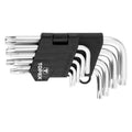 TOPEX Torx keys T10-T50, set 9 pcs — 35D960