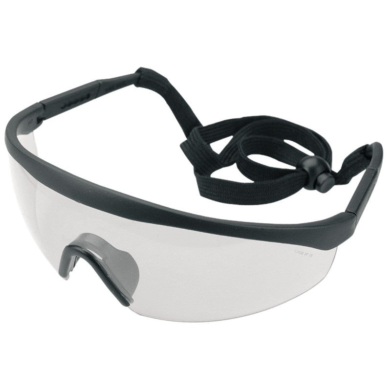 NEO TOOLS Safety glasses, white, adjustable temples, resistance class F — 97-510