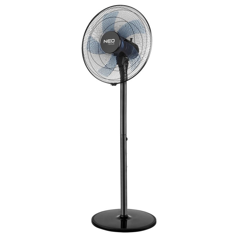 NEO TOOLS Floor fan 50W, diam. 40 cm, 3 speeds, oscillation — 90-001