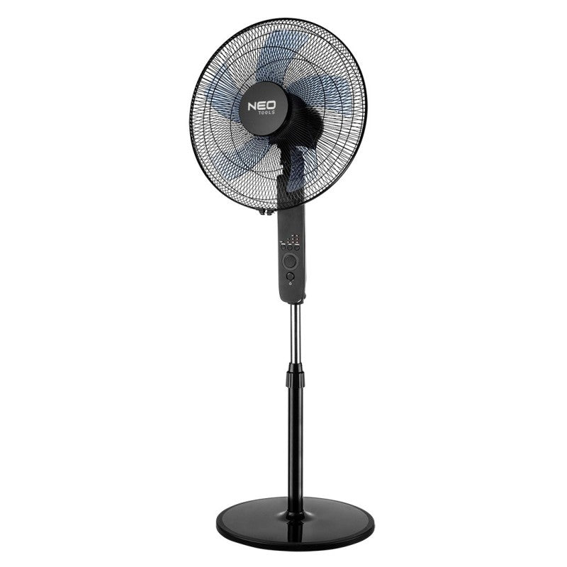 NEO TOOLS Floor fan 50W, ø 40 cm, 3 speeds, oscillation, remote control — 90-002