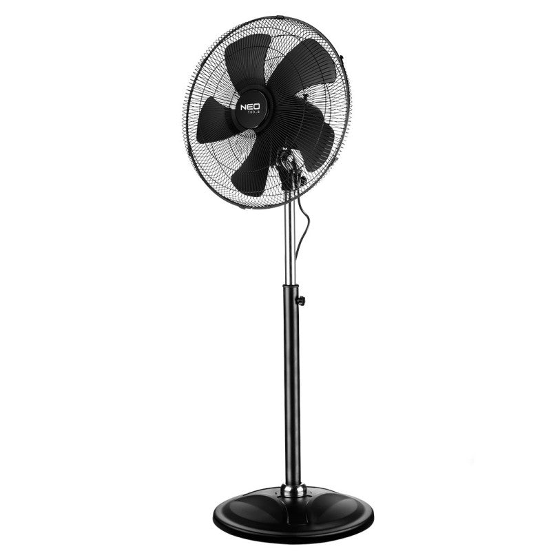 NEO TOOLS Floor fan 100W, workshop, diam. 45 cm, 3 speeds, oscillation — 90-003