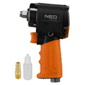 NEO TOOLS Pneumatic impact wrench 1/2", 680 Nm (short) — 14-006