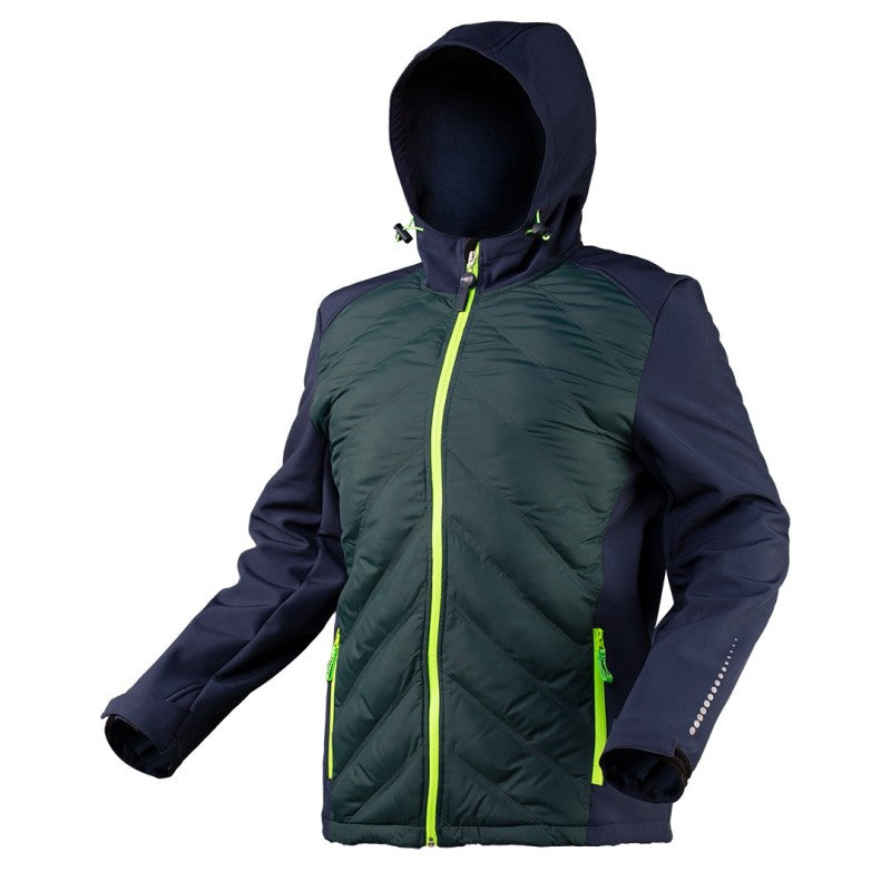 NEO TOOLS Softshell jacket with quilted panel PREMIUM, size S — 81-559-S