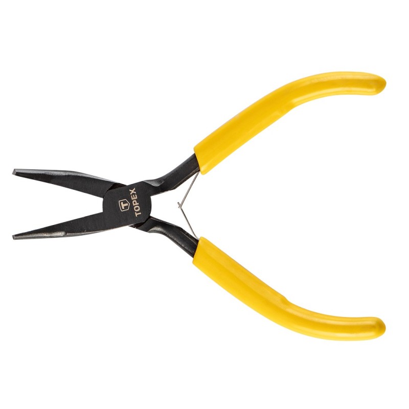 TOPEX Bent elongated precise pliers 125 mm — 32D033