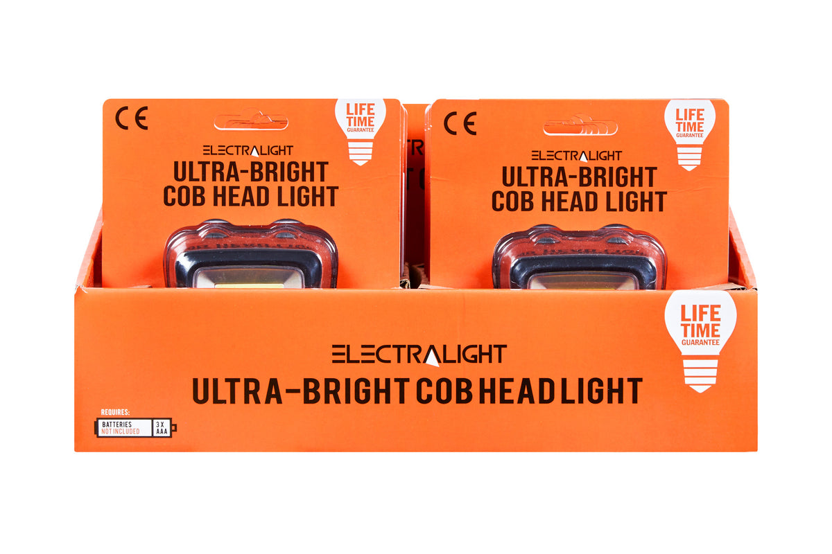 Electralight 120 Lumen Ultra-Bright COB Head Lamp