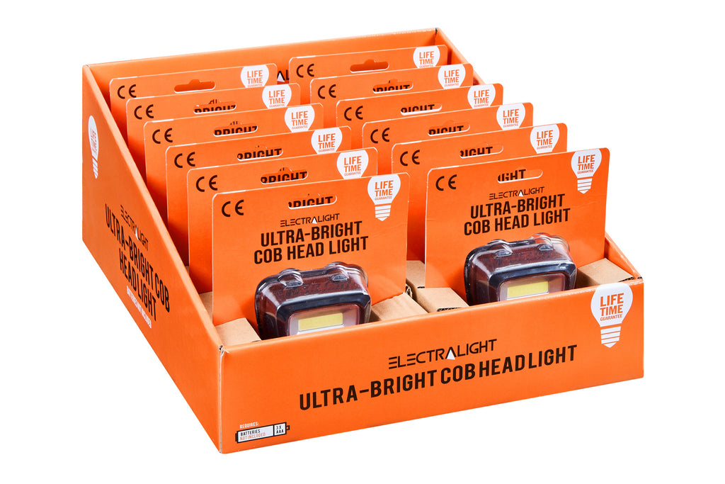 Electralight 120 Lumen Ultra-Bright COB Head Lamp