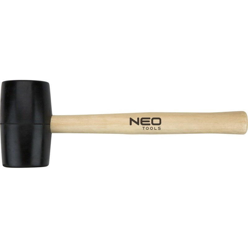 NEO TOOLS Rubber mallet 50 mm, 340 g, wooden handle — 25-061