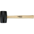 NEO TOOLS Rubber mallet 58 mm, 450 g, wooden handle — 25-062