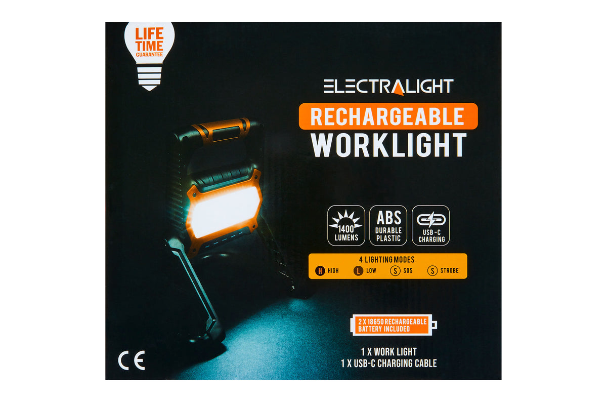 Electralight 1400 Lumen Rechargeable Work light