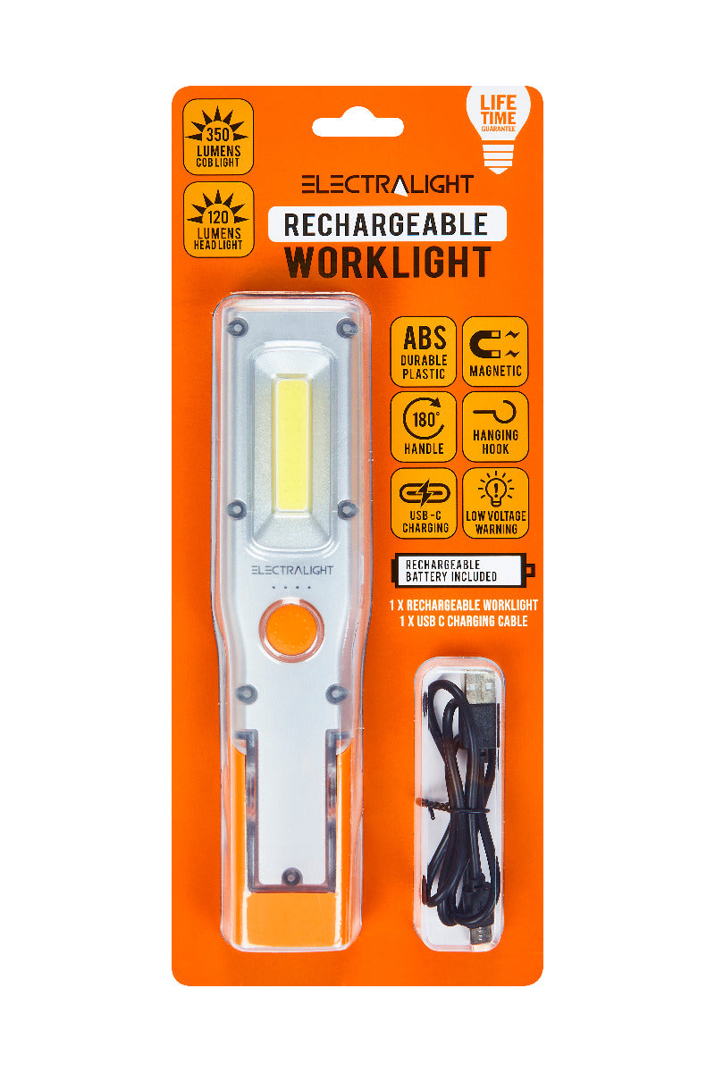 Electralight 350 Lumen Rechargeable Work Light