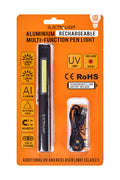 Electralight Aluminium Rechargeable Multi-Function Pen Light